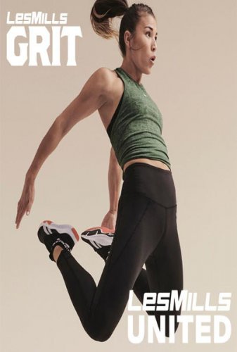 [Hot Sale]Les Mills Q3 2020 GRIT ATHLETIC AT UNITE DVD,CD&Notes