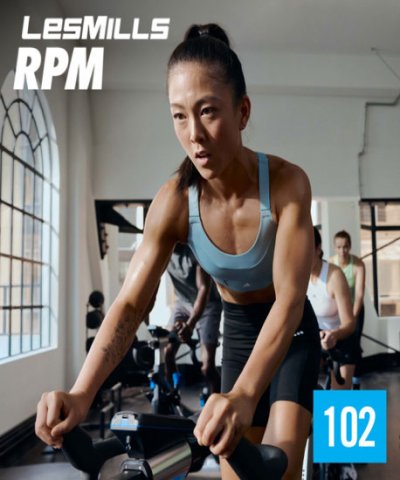 Hot Sale 2024 Q2 LesMills RPM 102 New Release VIDEO+MUSIC+NOTES