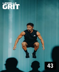 Hot Sale 2023 Q1 Les Mills GRIT Cardio 43 DVD,CD&Notes