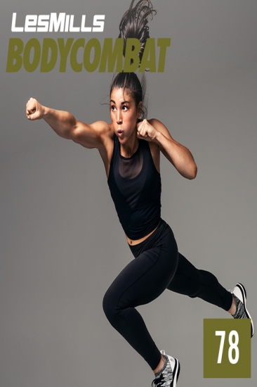 Les Mills BODY COMBAT 78 Complete DVD, CD and Notes - Click Image to Close