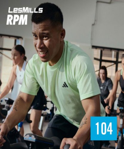 Hot Sale 2024 Q4 LesMills RPM 104 New Release VIDEO+MUSIC+NOTES