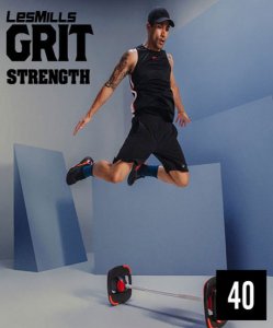 Hot Sale 2022 Q2 Les Mills GRIT Strength 40 DVD,CD&Notes