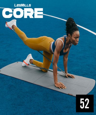 Hot Sale 2023 Q4 Les Mills CORE 52 New DVD,CD & Notes