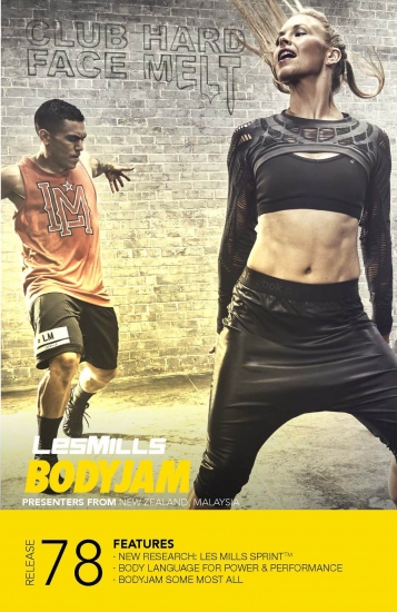 LesMills Routines BODY JAM 78 DVD + CD + NOTES - Click Image to Close