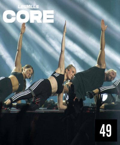 Hot Sale 2023 Q1 Les Mills CORE 49 New DVD,CD & Notes