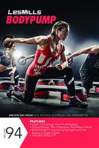 Les Mills Bodypump 94 DVD, CD, Notes Body Pump