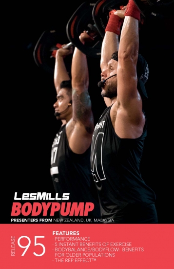 Les Mills Bodypump 95 DVD, CD, Notes Body Pump - Click Image to Close