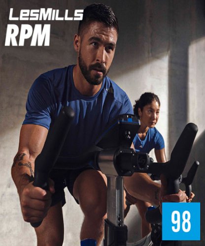 Hot Sale 2023 Q2 LesMills RPM 98 New Release DVD, CD&Notes