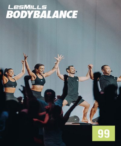 Hot Sale LesMills BODY BALANCE 99 BODY FLOW 99 DVD,CD & Notes