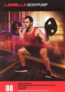 Les Mills Bodypump 88 DVD, CD, Notes Body Pump