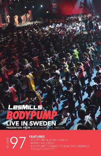 Les Mills Bodypump 97 DVD, CD, Notes Body Pump