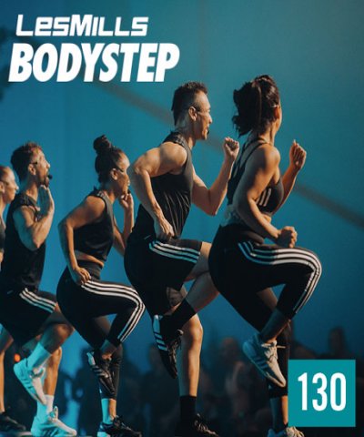 Hot Sale 2023 Q1 LesMills BODY STEP 130 New Release DVD,CD&Notes