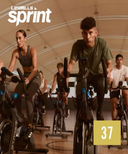 Hot Sale 2024 Q4 LesMills Routines SPRINT 37 VIDEO+MUSIC+NOTES