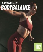 Hot Sale LesMills BODY BALANCE 102 BODY FLOW 102 DVD,CD & Notes