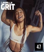 Hot Sale 2024 Q1 Les Mills GRIT ATHLETIC 47 New VIDEO+MUSIC+NOTE