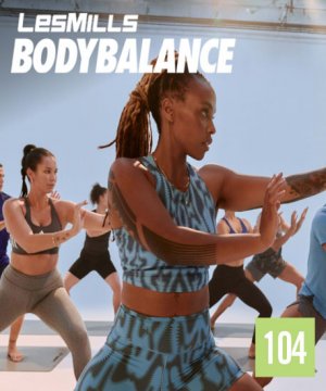 Hot Sale LesMills BODY BALANCE 104 BODY FLOW 104 VIDEO+MUSIC+NOT