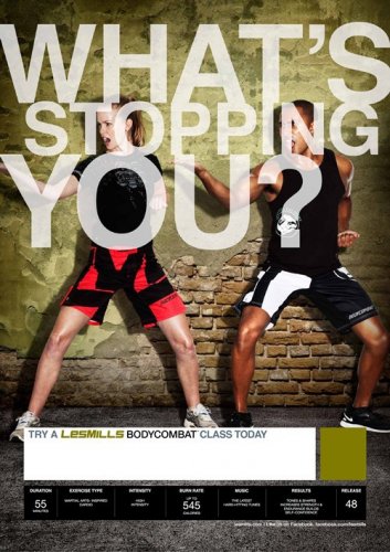 Les Mills BODY COMBAT 48 Complete DVD, CD and Notes