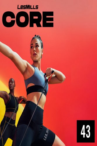 Hot Sale 2021 Q3 Les Mills CORE 43 New DVD,CD & Notes