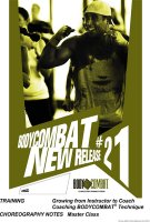 Les Mills BODY COMBAT 21 Complete DVD, CD and Notes