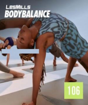 Hot Sale LesMills BODY BALANCE 106 BODY FLOW 106 VIDEO+MUSIC+NOT