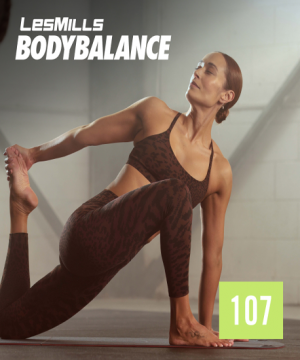 Hot Sale LesMills BODY BALANCE 107 VIDEO+MUSIC+NOTE