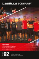 Les Mills Bodypump 92 DVD, CD, Notes Body Pump