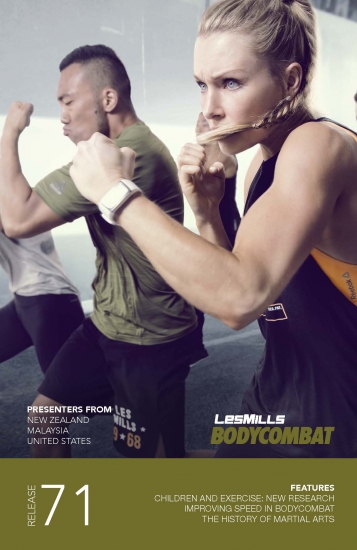 Les Mills BODY COMBAT 71 Complete DVD, CD and Notes - Click Image to Close