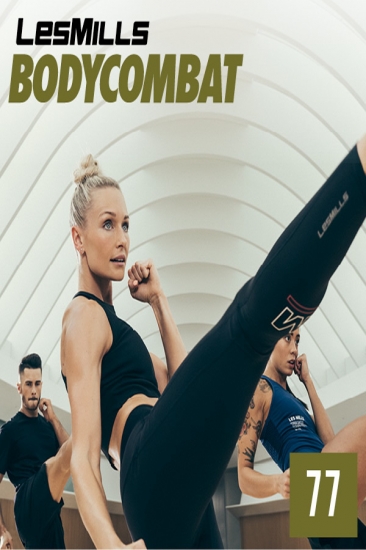 Les Mills BODY COMBAT 77 Complete DVD, CD and Notes - Click Image to Close