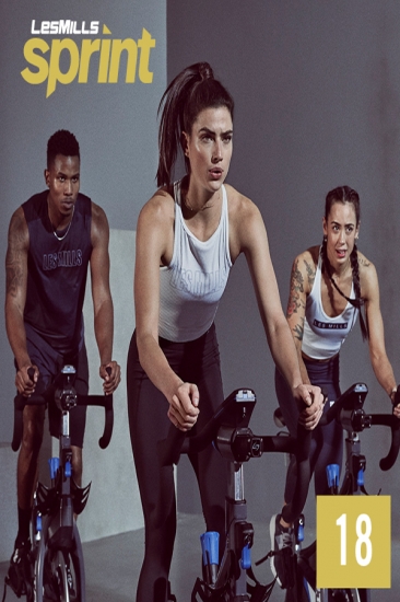 Les Mills Routines SPRINT 18 New Release 18 DVD, CD & Notes - Click Image to Close