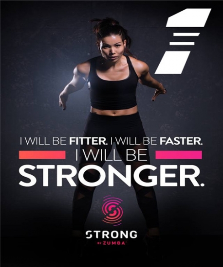 [Hot Sale] 2018 New Course Strong By Zumba Vol.01 HD DVD+CD - Click Image to Close