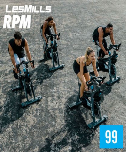 Hot Sale 2023 Q3 LesMills RPM 99 New Release DVD, CD&Notes