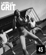 Hot Sale 2023 Q3 Les Mills GRIT ATHLETIC 45 New DVD, CD,Notes