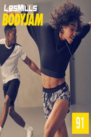 Les Mills Body Jam 91 New Release BJ91 DVD, CD & Notes - Click Image to Close