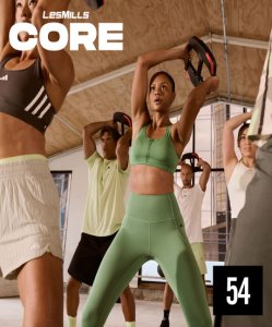 Hot Sale 2024 Q2 Les Mills CORE 54 New VIDEO+MUSIC+NOTES