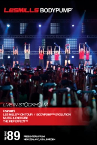 Les Mills Bodypump 89 DVD, CD, Notes Body Pump