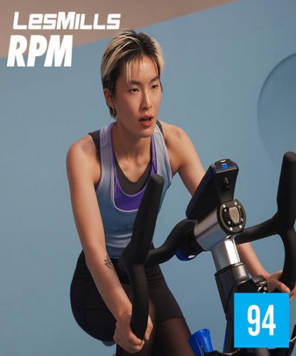 Hot Sale 2022 Q2 LesMills RPM 94 New Release 94 DVD, CD&Notes