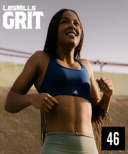 Hot Sale 2023 Q4 Les Mills GRIT ATHLETIC 46 New DVD, CD,Notes