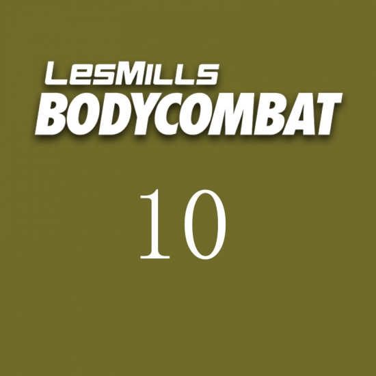 Les Mills BODY COMBAT 10 Complete DVD, CD and Notes - Click Image to Close