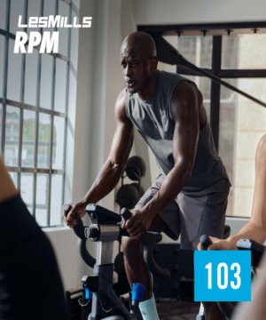 Hot Sale 2024 Q3 LesMills RPM 103 New Release VIDEO+MUSIC+NOTES