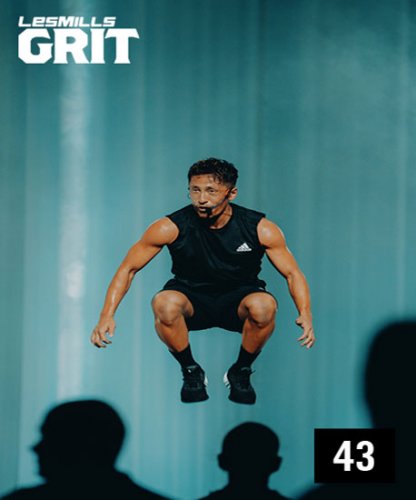 Hot Sale 2023 Q1 Les Mills GRIT Cardio 43 DVD,CD&Notes