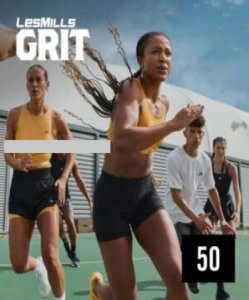 Hot Sale 2024 Q4 Les Mills GRIT ATHLETIC 50 New VIDEO+MUSIC+NOTE