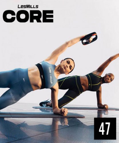 Hot Sale 2022 Q3 Les Mills CORE 47 New DVD,CD & Notes