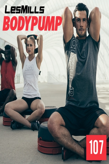 Les Mills Bodypump 107 DVD, CD, Notes Body Pump - Click Image to Close