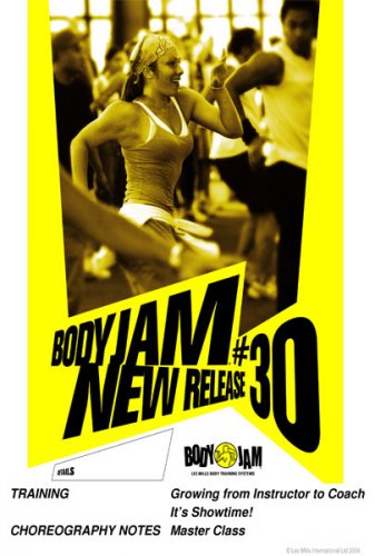 LesMills Routines BODY JAM 30 DVD + CD + NOTES