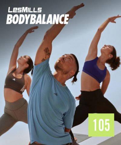 Hot Sale LesMills BODY BALANCE 105 BODY FLOW 105 VIDEO+MUSIC+NOT