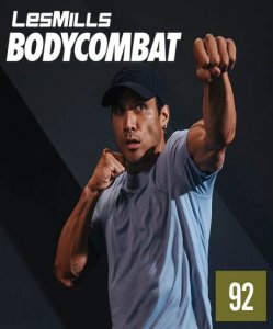 Hot sale 2022 Q3 Les Mills BODY COMBAT 92 DVD,CD,Notes