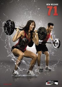 Les Mills Bodypump 71 DVD, CD, Notes Body Pump