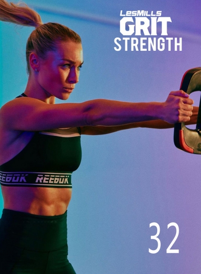 Les Mills GRIT Strength 32 New Release ST32 DVD, CD & Notes - Click Image to Close