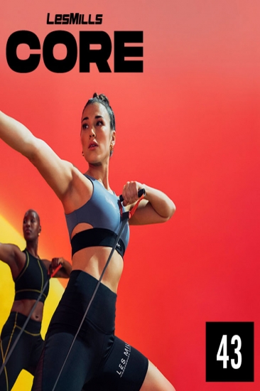 Hot Sale 2021 Q3 Les Mills CORE 43 New DVD,CD & Notes - Click Image to Close