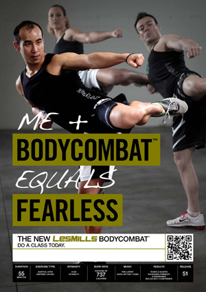 Les Mills BODY COMBAT 51 Complete DVD, CD and Notes - Click Image to Close